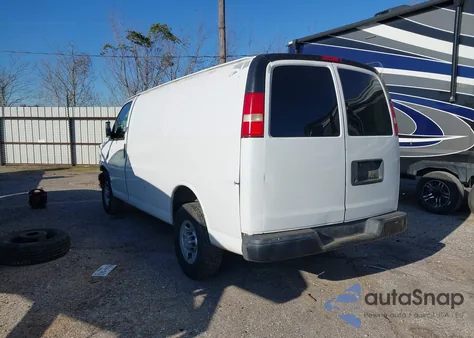 2013 Chevrolet Express 2500 Work Van from USA, damaged, VIN 1GCWGFCAXD1115606